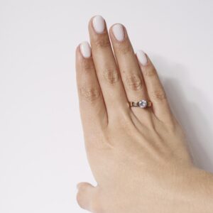 Anillo rose gold inspiracion cartier