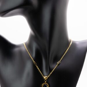 Set dorado con negro inspiración