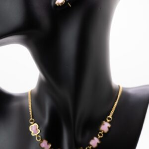 Set dorado con rosa inspiración